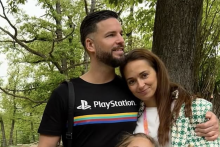 Michal Straka alias Ego s manželkou Petrou.