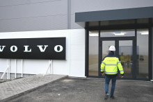 Sn&iacute;mka z v&yacute;stavby Volvo Car Ko&scaron;ice. FOTO: TASR/Franti&scaron;ek Iv&aacute;n