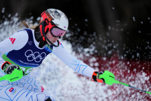 Slovensk&aacute; lyžiarka Petra Vlhov&aacute;.FOTO: ​REUTERS
