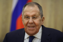 &Scaron;&eacute;f ruskej diplomacie Sergej Lavrov. FOTO: Reuters