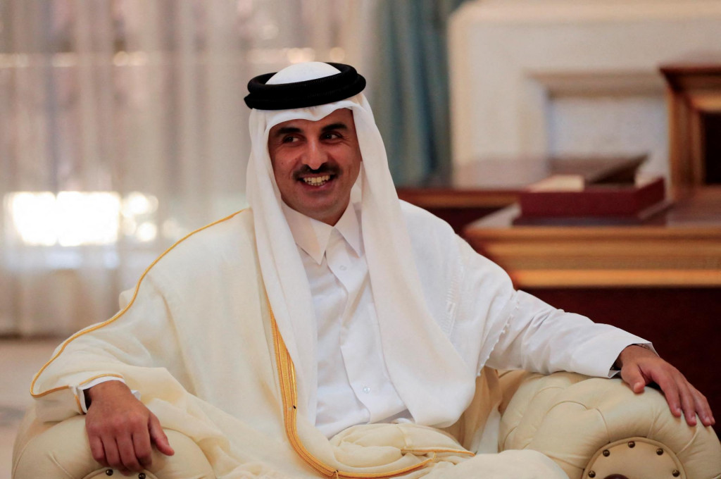 Katarsk&yacute; emir Tam&iacute;m bin Hamad &Aacute;l S&aacute;n&iacute;. FOTO: Reuters