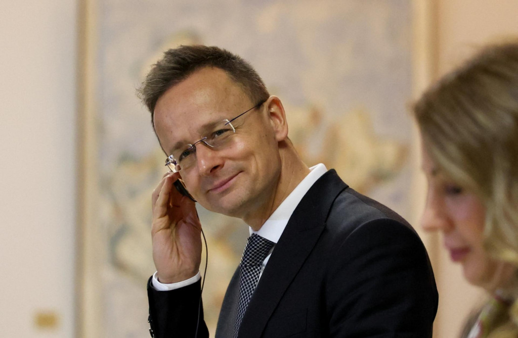 &Scaron;&eacute;f maďarskej diplomacie P&eacute;ter Szijj&aacute;rt&oacute;. FOTO: Reuters