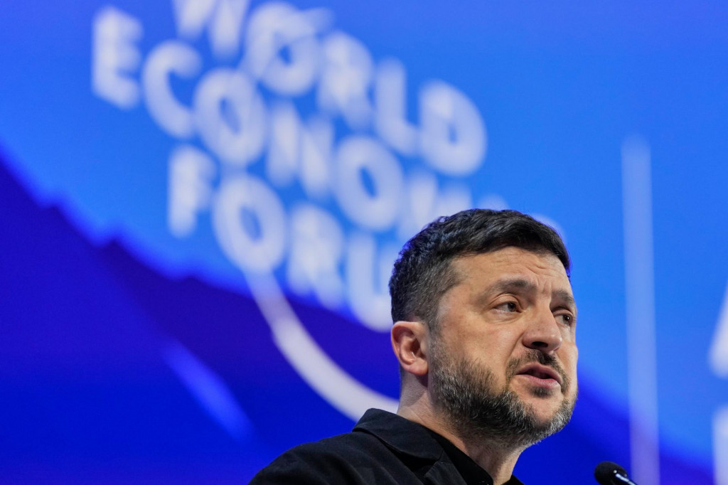 Ukrajinsk&yacute; prezident Volodymyr Zelenskyj. FOTO: TASR/AP