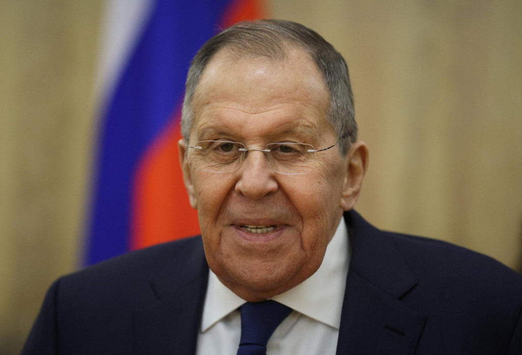 &Scaron;&eacute;f ruskej diplomacie Sergej Lavrov. FOTO: Reuters