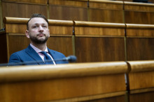 Minister vn&uacute;tra SR Mat&uacute;&scaron; &Scaron;utaj E&scaron;tok (HLAS-SD). FOTO: TASR