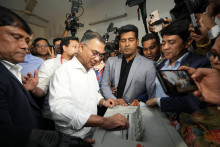 Predseda Banglad&eacute;&scaron;skej nacionalistickej strany Tar&iacute;k Rahm&aacute;n. FOTO: Reuters