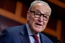 L&iacute;der demokratov v Sen&aacute;te Chuck Schumer. FOTO: Reuters