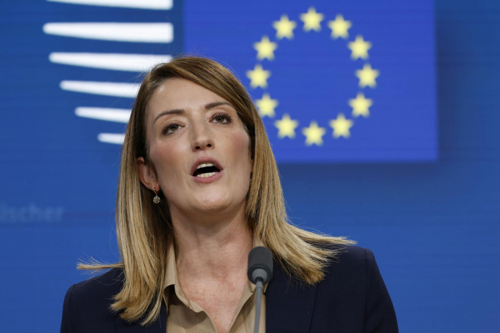Predsedn&iacute;čka Eur&oacute;pskeho parlamentu Roberta Metsolov&aacute;. FOTO: TASR/AP