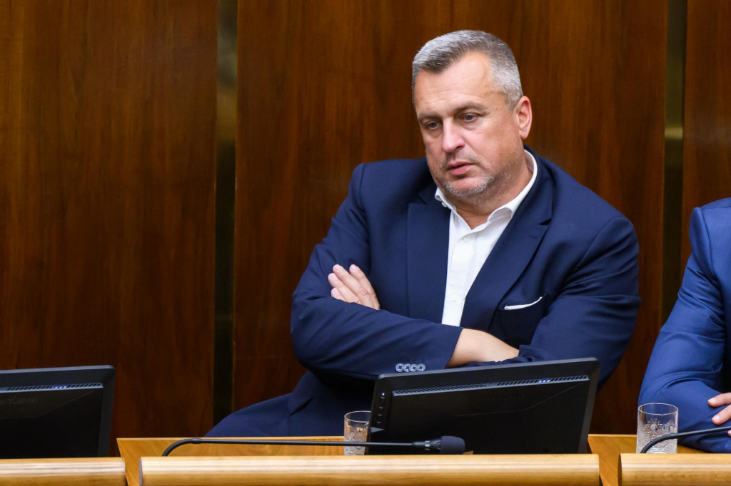 Podpredseda N&aacute;rodnej rady Andrej Danko (SNS). FOTO: TASR/Jaroslav Nov&aacute;k