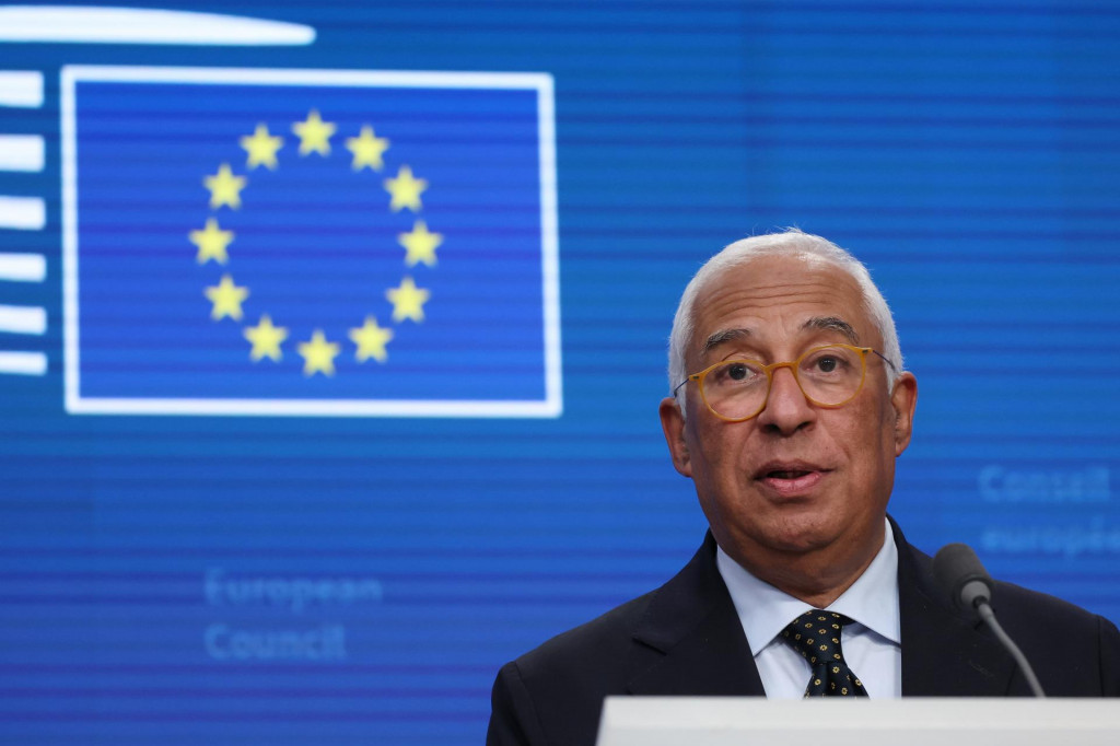 Predseda Eur&oacute;pskej rady Ant&oacute;nio Costa. FOTO: TASR/AP