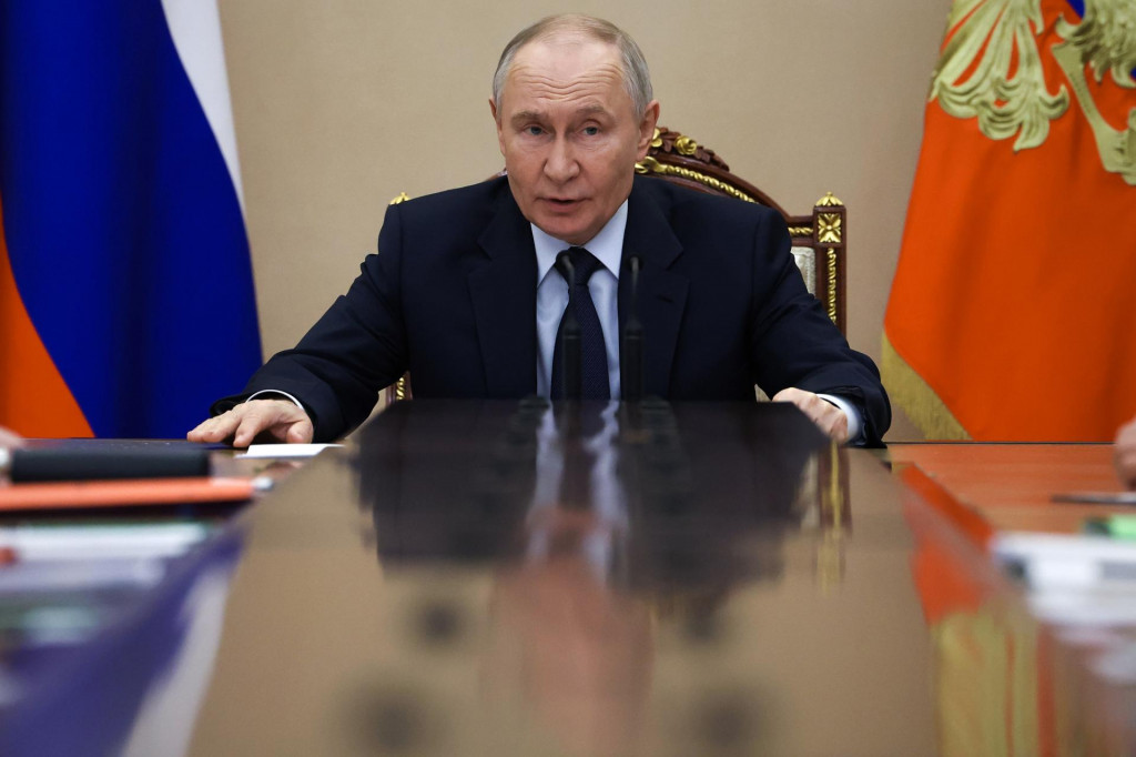 Rusk&yacute; prezident Vladimir Putin. FOTO: TASR/AP