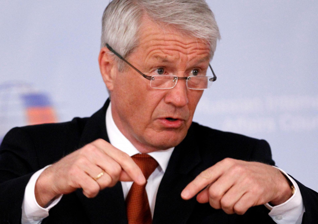B&yacute;val&yacute; n&oacute;rsky premi&eacute;r Thorbj&ouml;rn Jagland. FOTO: TASR/AP