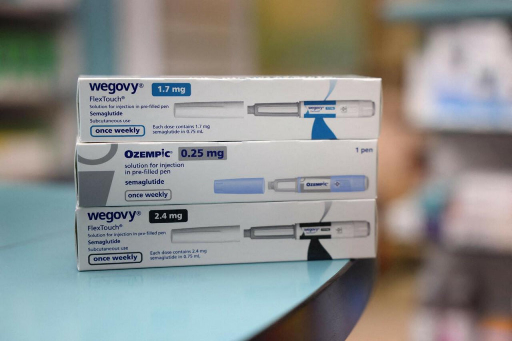 Na sn&iacute;mke lieky na chudnutie od firmy Novo Nordisk. FOTO: Reuters