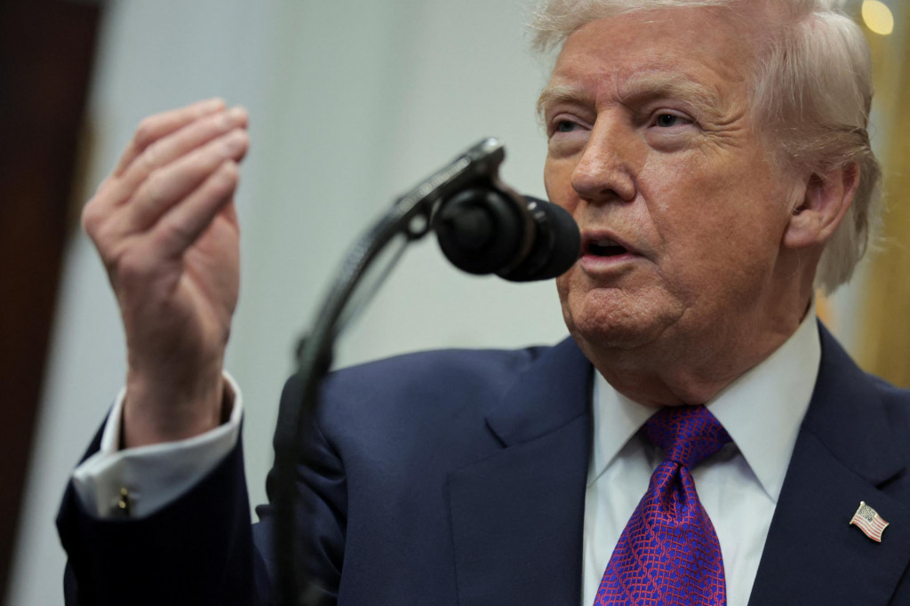 Prezident USA Donald Trump. FOTO: Reuters