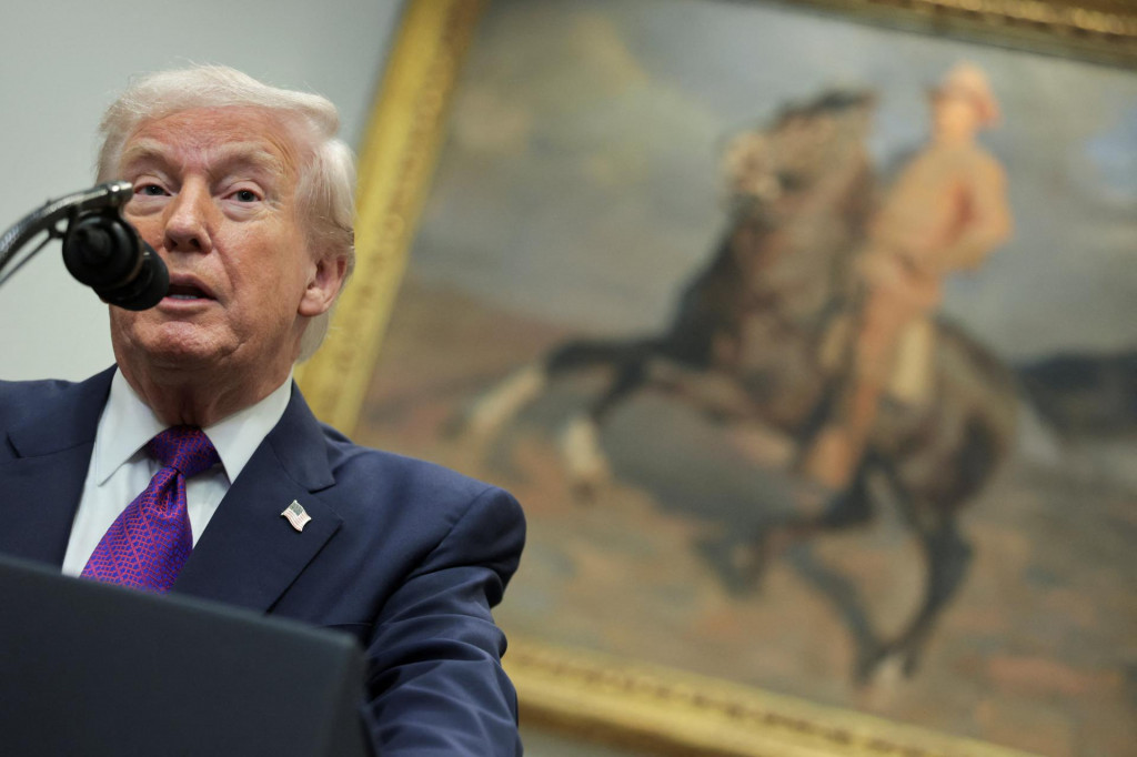 Americk&yacute; prezident Donald Trump. FOTO: Reuters