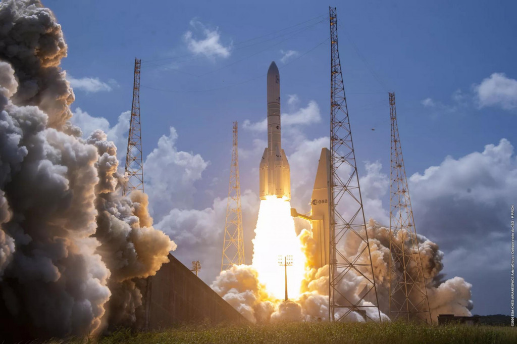 Raketa Ariane 6. FOTO: Arianespace