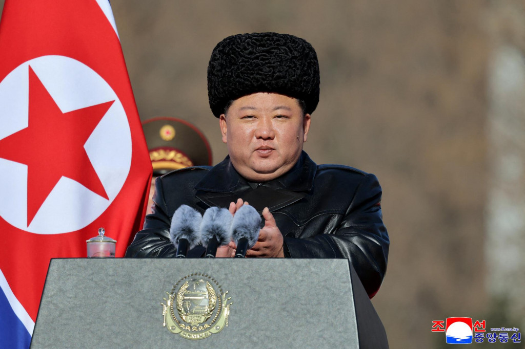 Severok&oacute;rejsk&yacute; vodca Kim Čong-un. FOTO: Reuters/KCNA