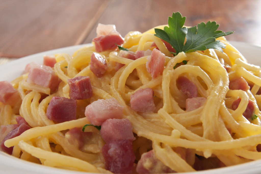 &Scaron;pagety carbonara. FOTO: Dreamstime