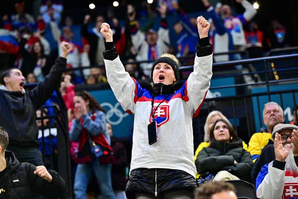 Fan&uacute;&scaron;ikovia Slovenska. FOTO: Reuters