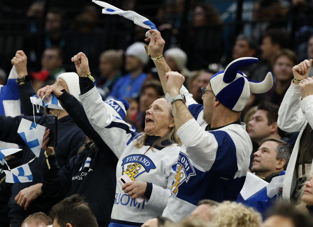 Fan&uacute;&scaron;ikovia F&iacute;nska. FOTO: Reuters