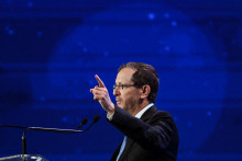 Izraelsk&yacute; prezident Jicchak Herzog. FOTO: REUTERS