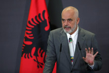 Alb&aacute;nsky premi&eacute;r Edi Rama. FOTO: REUTERS
