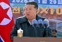 Severok&oacute;rejsk&yacute; vodca Kim Čong-un. FOTO: REUTERS