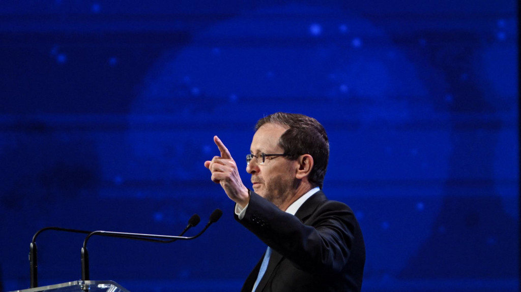 Izraelsk&yacute; prezident Jicchak Herzog. FOTO: REUTERS