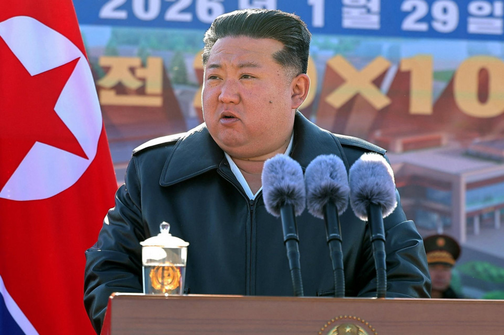 Severok&oacute;rejsk&yacute; vodca Kim Čong-un. FOTO: REUTERS