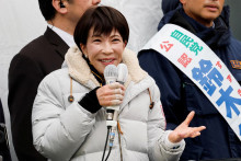 Japonsk&aacute; premi&eacute;rka Sanae Takaičiov&aacute;. FOTO: Reuters