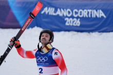 &Scaron;vajčiarsky lyžiar Loic Meillard. FOTO: TASR/AP