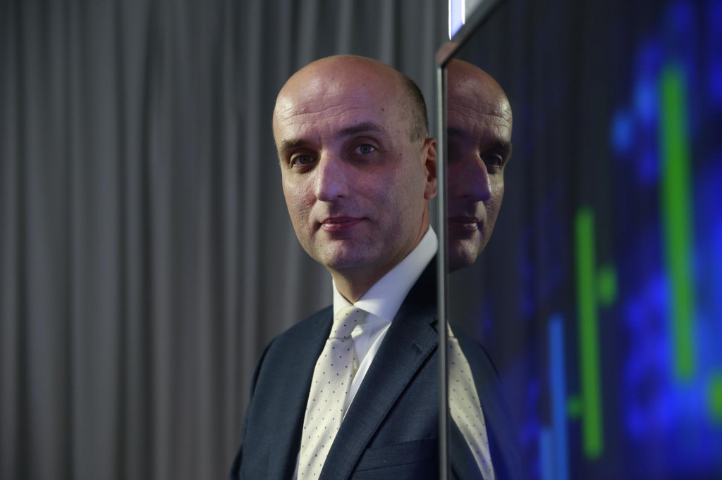 Hlavn&yacute; ekon&oacute;m N&aacute;rodnej banky Slovenska Michal Horv&aacute;th. FOTO: HN/Matej Duman