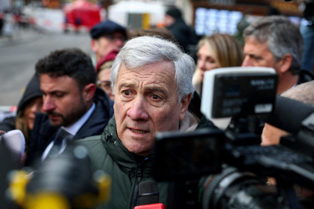 Taliansky minister zahraničn&yacute;ch vec&iacute; Antonio Tajani. FOTO: Reuters