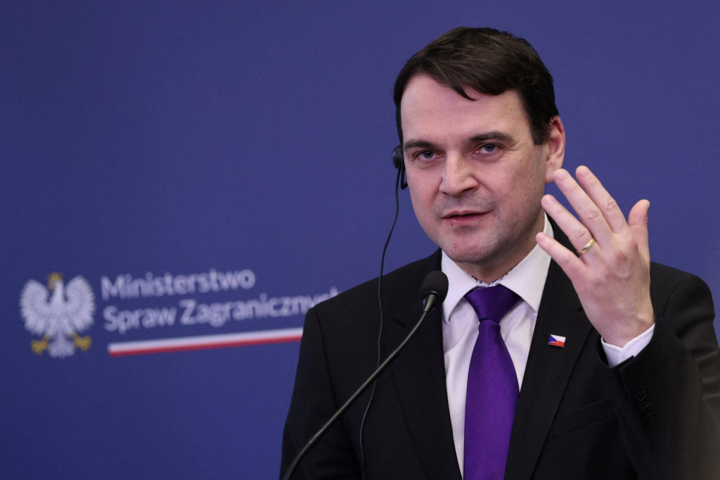 Česk&yacute; minister zahraničn&yacute;ch vec&iacute; Petr Macinka. FOTO: REUTERS