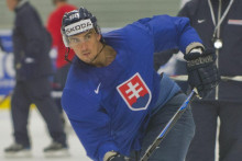 Milan Jurčina v reprezentačnom drese FOTO: TASR/M. Sv&iacute;tok