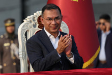 Novozvolen&yacute; banglad&eacute;&scaron;sky premi&eacute;r T&aacute;rik Rahm&aacute;n. FOTO: Reuters