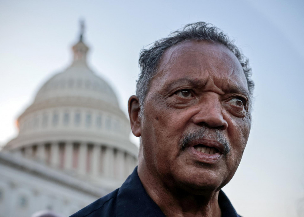 Americk&yacute; černo&scaron;sk&yacute; baptistick&yacute; pastor a bojovn&iacute;k za občianske pr&aacute;va Jesse Jackson. FOTO: Reuters