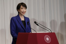 Japonsk&aacute; premi&eacute;rka Sanae Takaičiov&aacute;. FOTO: TASR/AP
