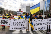 Protest v Ženeve. FOTO: REUTERS