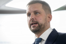 Na sn&iacute;mke minister zdravotn&iacute;ctva Kamil &Scaron;a&scaron;ko. FOTO: TASR/Jakub Kotian