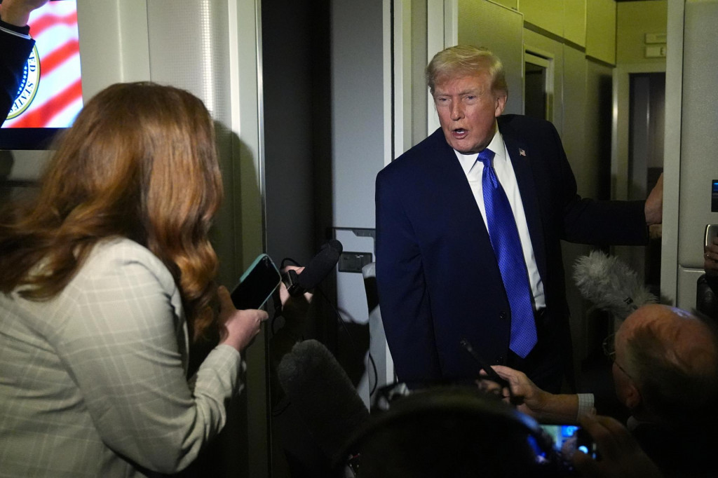 Americk&yacute; prezident Donald Trump. FOTO: TASR/AP