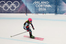 Slovensk&aacute; skialpinistka Marianna Jagerč&iacute;kov&aacute;. FOTO: Reuters