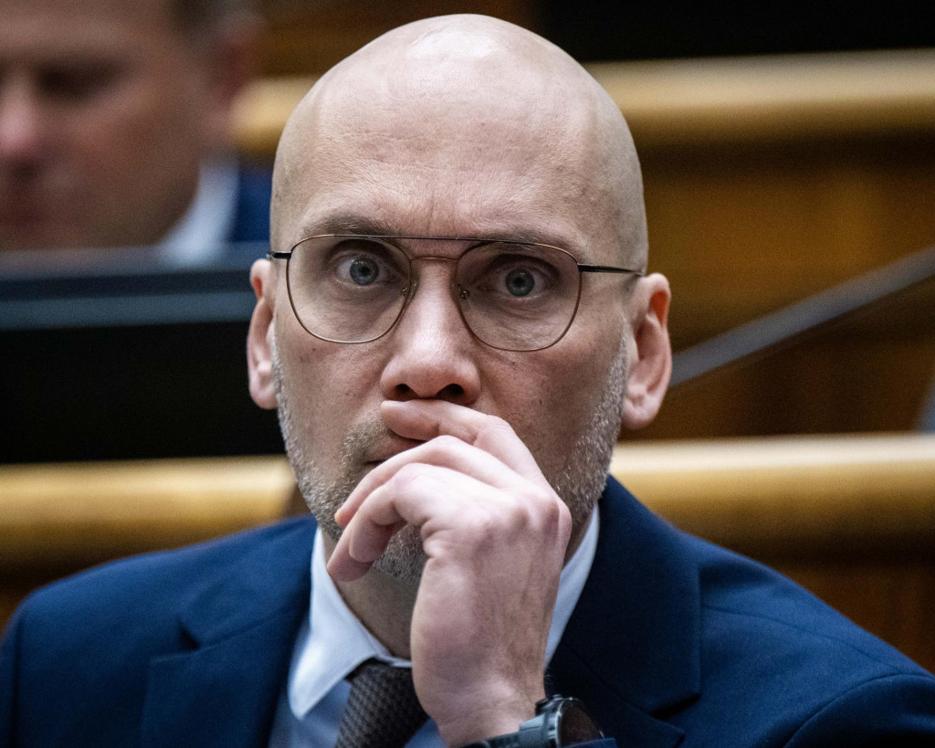 Opozičn&yacute; poslanec N&aacute;rodnej rady Karol Galek. FOTO: TASR/Jakub Kotian