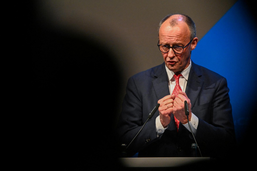 Nemeck&yacute; kancel&aacute;r Friedrich Merz. FOTO: REUTERS
