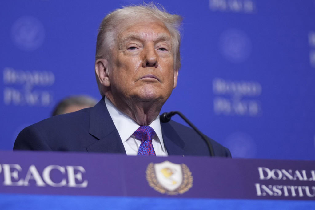 Americk&yacute; prezident Donald Trump. FOTO: TASR/AP