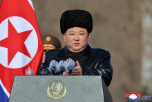 Severok&oacute;rejsk&yacute; vodca Kim Čong-un. FOTO: KCNA