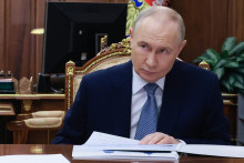 Rusk&yacute; prezident Vladimir Putin. FOTO: TASR/AP