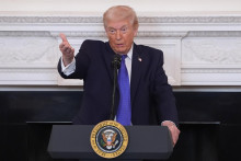 Americk&yacute; prezident Donald Trump. FOTO: TASR/AP