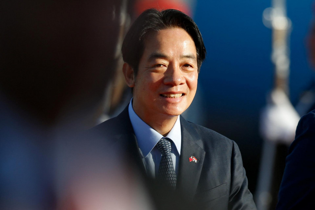 Taiwansk&yacute; prezident Laj Čching-te. FOTO: Reuters