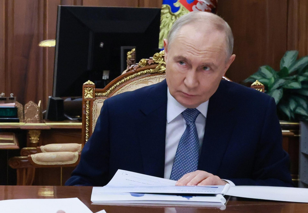 Rusk&yacute; prezident Vladimir Putin. FOTO: TASR/AP